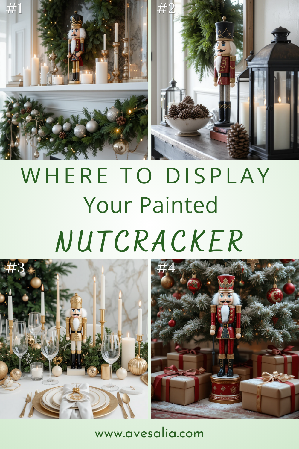 Painted Nutcracker: A Colorful Twist on Classic Holiday Decor