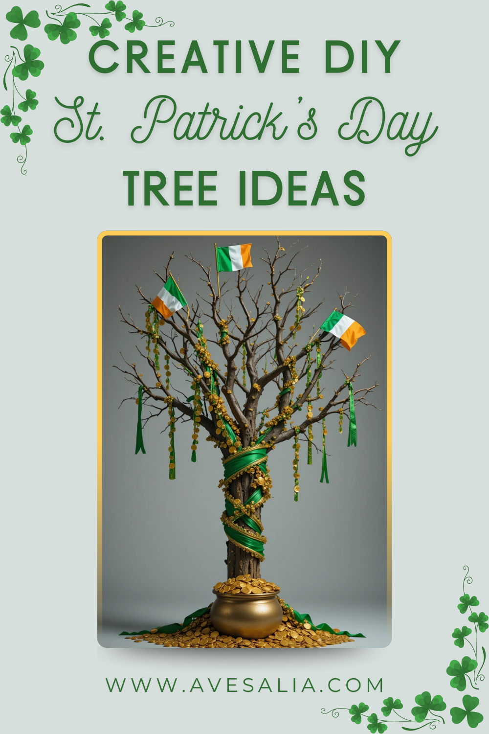 Craft Your Luck: 20 Creative DIY St. Patrick's Day Tree Ideas to Bring Irish Luck Indoors