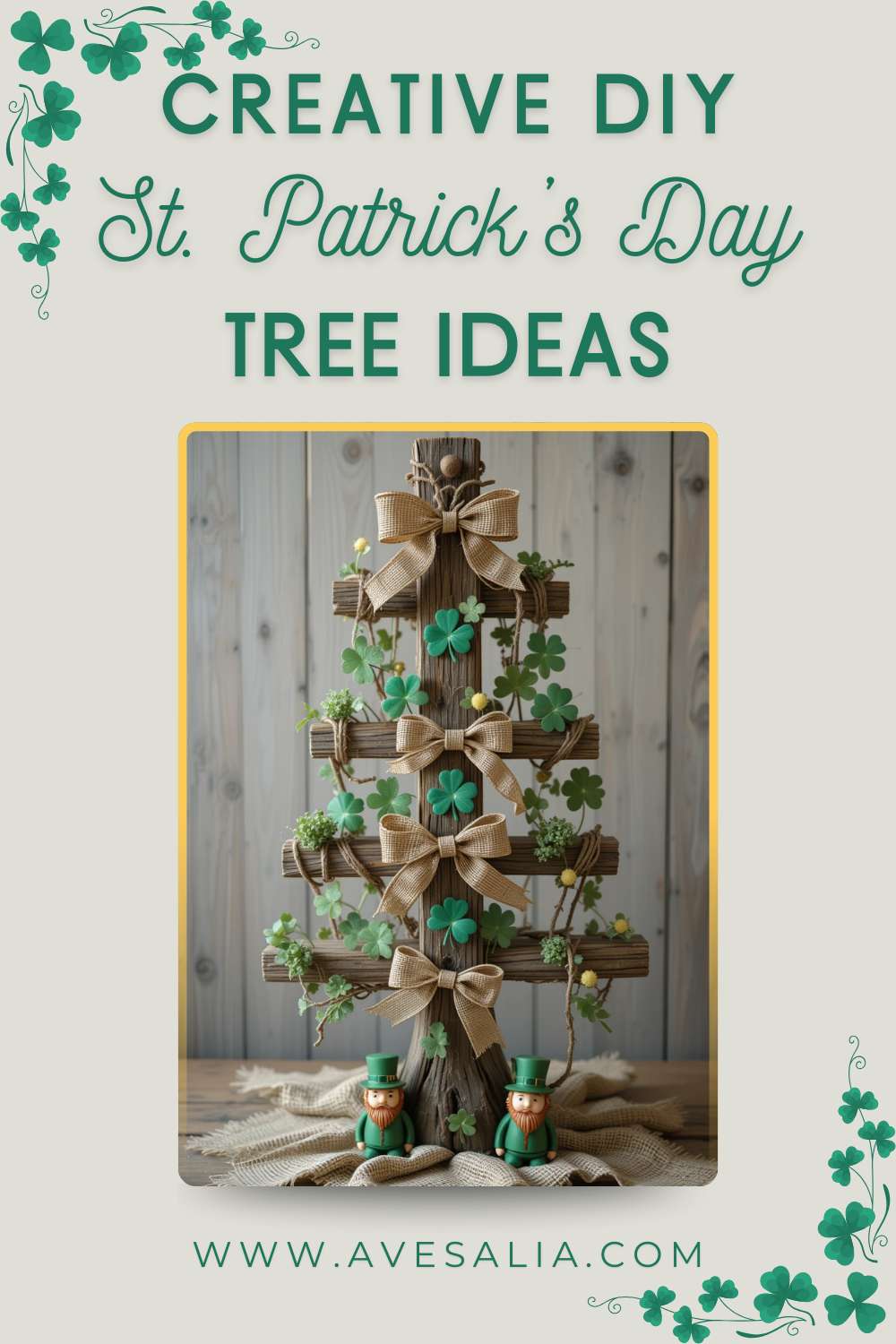 Craft Your Luck: 20 Creative DIY St. Patrick's Day Tree Ideas to Bring Irish Luck Indoors