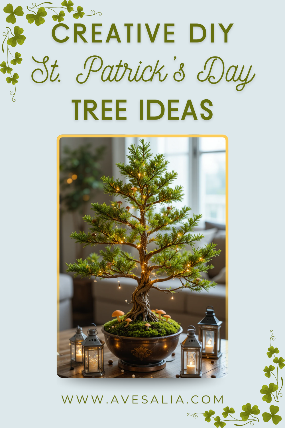 Craft Your Luck: 20 Creative DIY St. Patrick's Day Tree Ideas to Bring Irish Luck Indoors