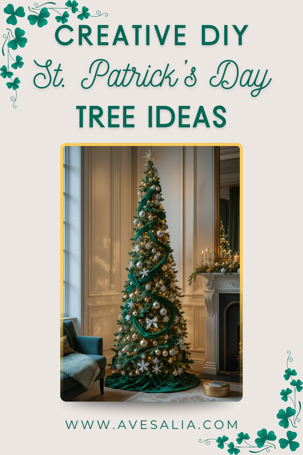 Craft Your Luck: 20 Creative DIY St. Patrick's Day Tree Ideas to Bring Irish Luck Indoors