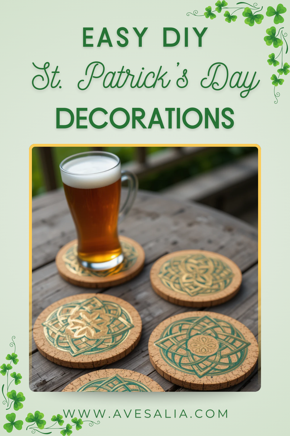 31 Easy DIY Outdoor St. Patrick’s Day Decorations for Your Yard and Porch