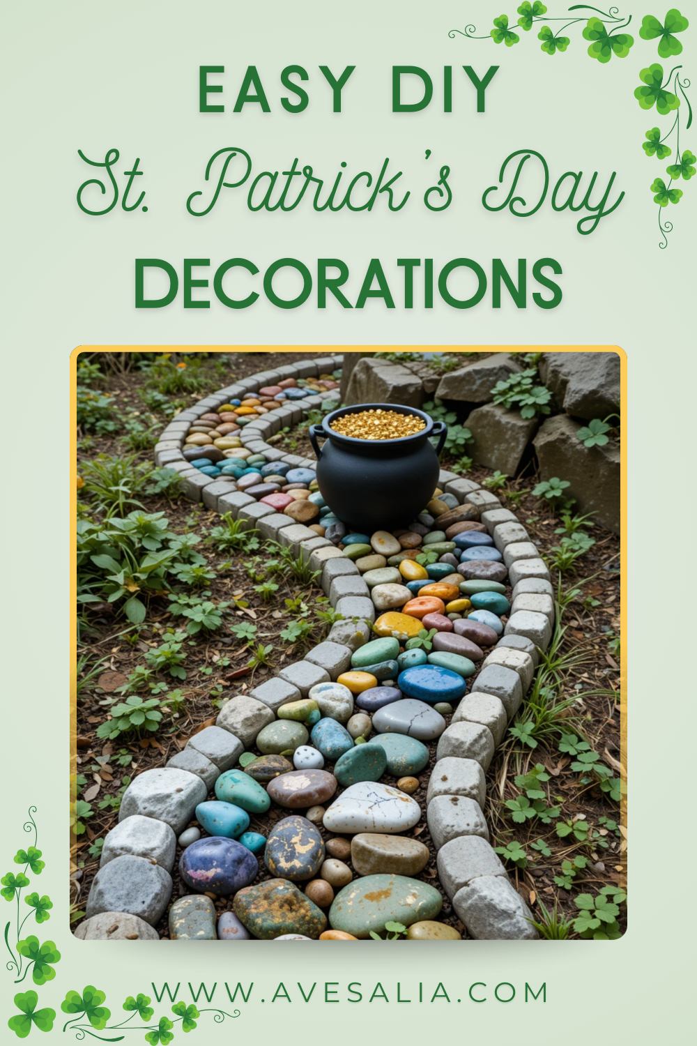 31 Easy DIY Outdoor St. Patrick’s Day Decorations for Your Yard and Porch