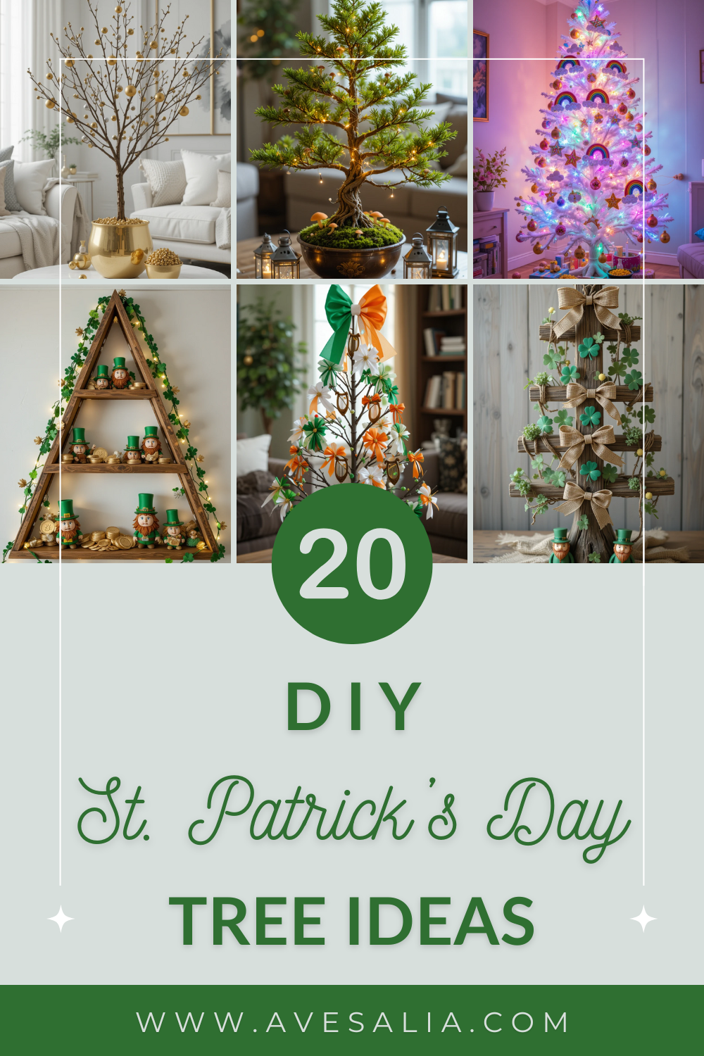 Craft Your Luck: 20 Creative DIY St. Patrick's Day Tree Ideas to Bring Irish Luck Indoors
