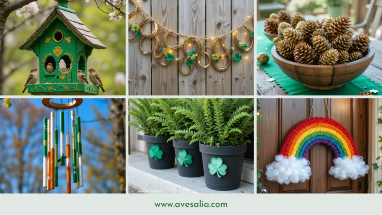 31 Easy DIY Outdoor St. Patrick’s Day Decorations for Your Yard and Porch