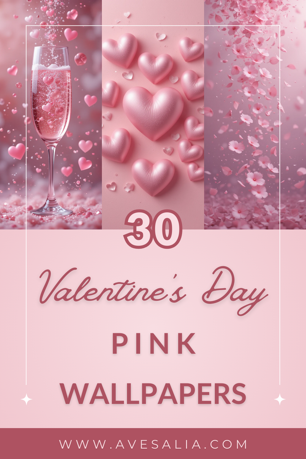30 Free Soft Pink Valentine’s Day Wallpapers with Dreamy Pastel Aesthetics