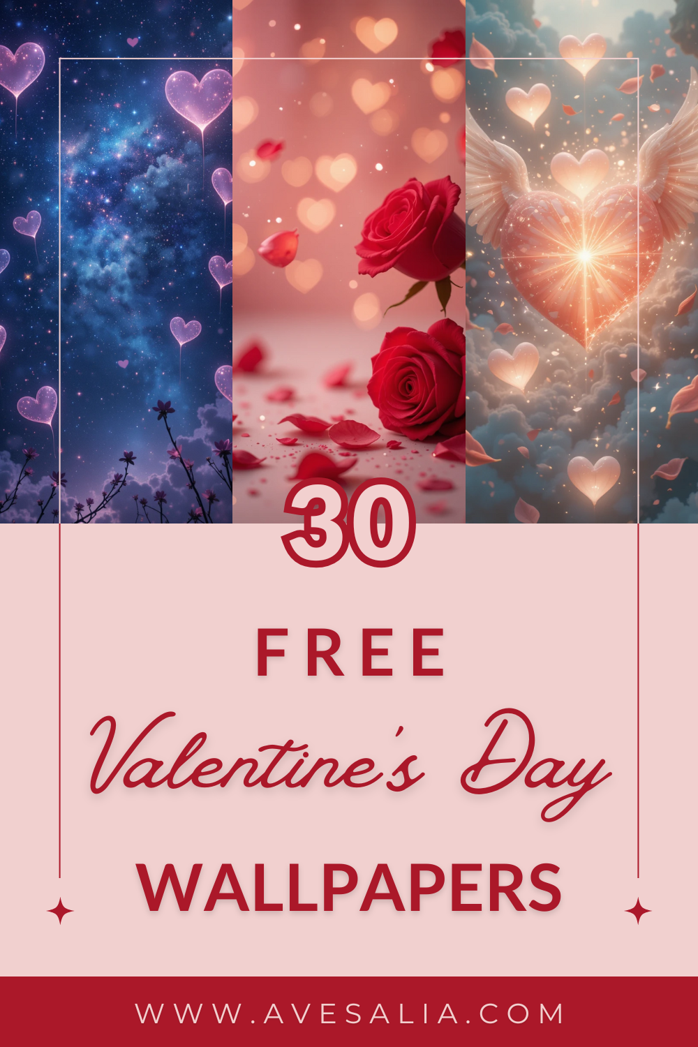30 Free Valentine’s Day Wallpapers and Backgrounds for a Dreamy, Magical Phone