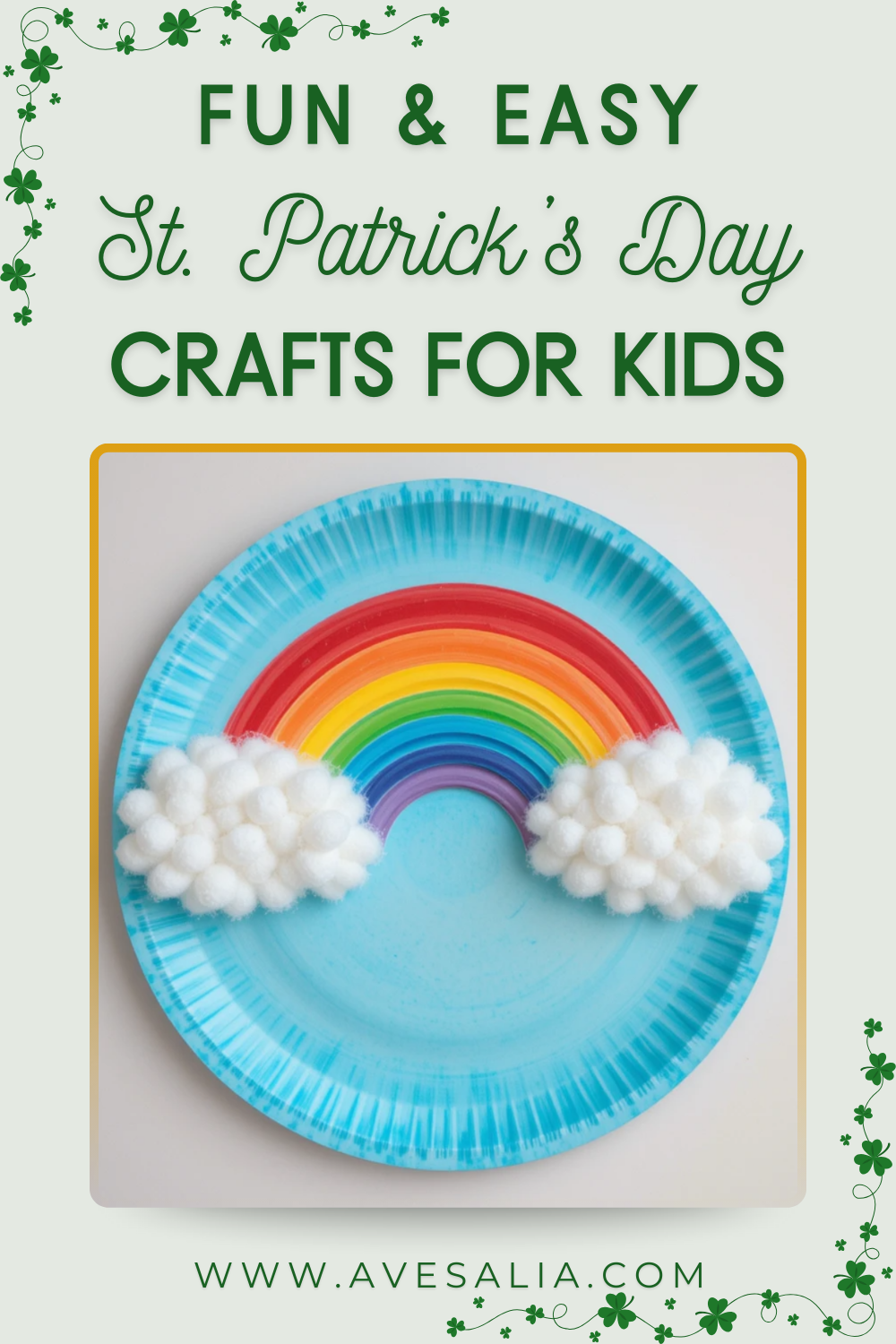 22 Fun and Easy St. Patrick’s Day Crafts for Kids to Make at Home or School