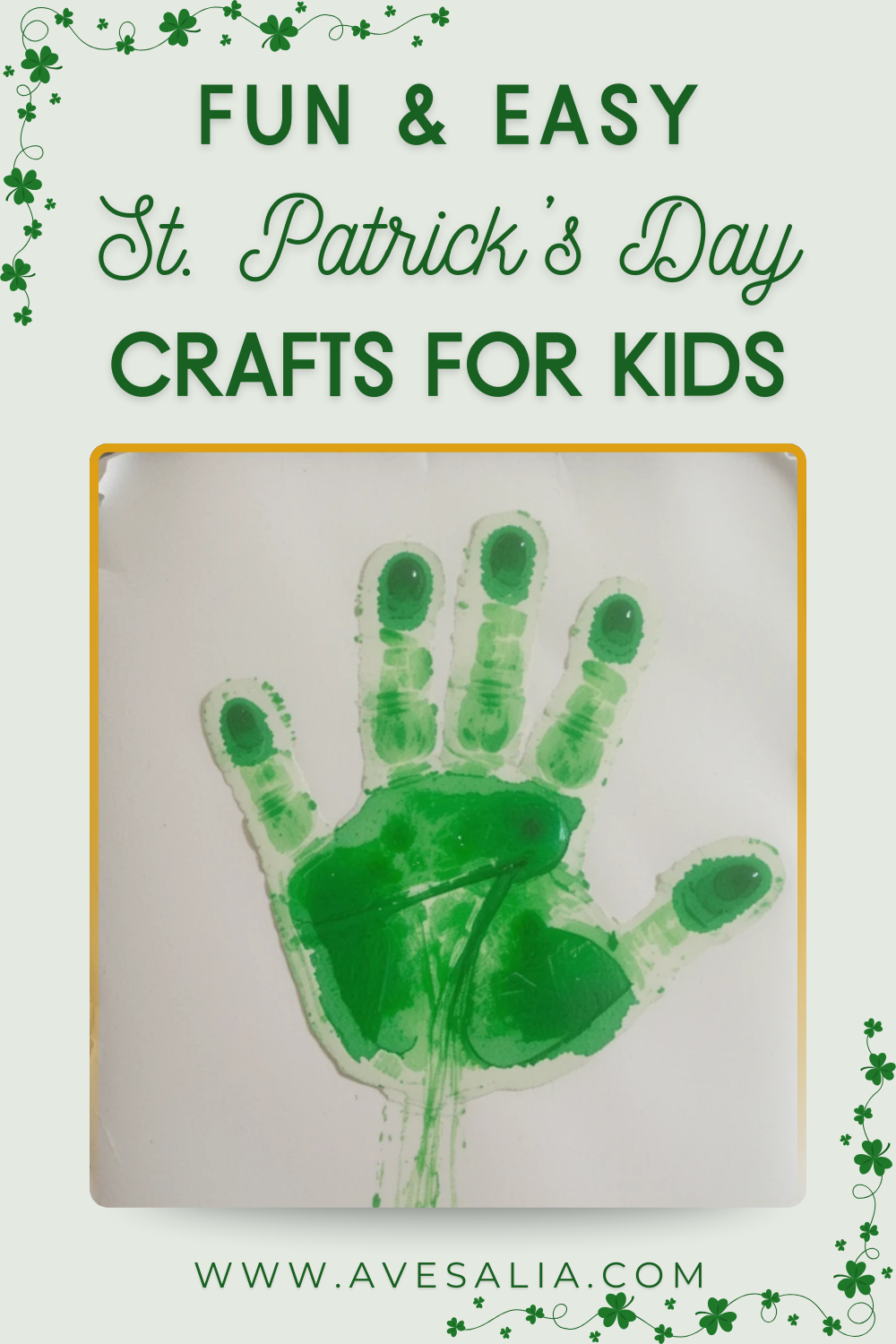 22 Fun and Easy St. Patrick’s Day Crafts for Kids to Make at Home or School