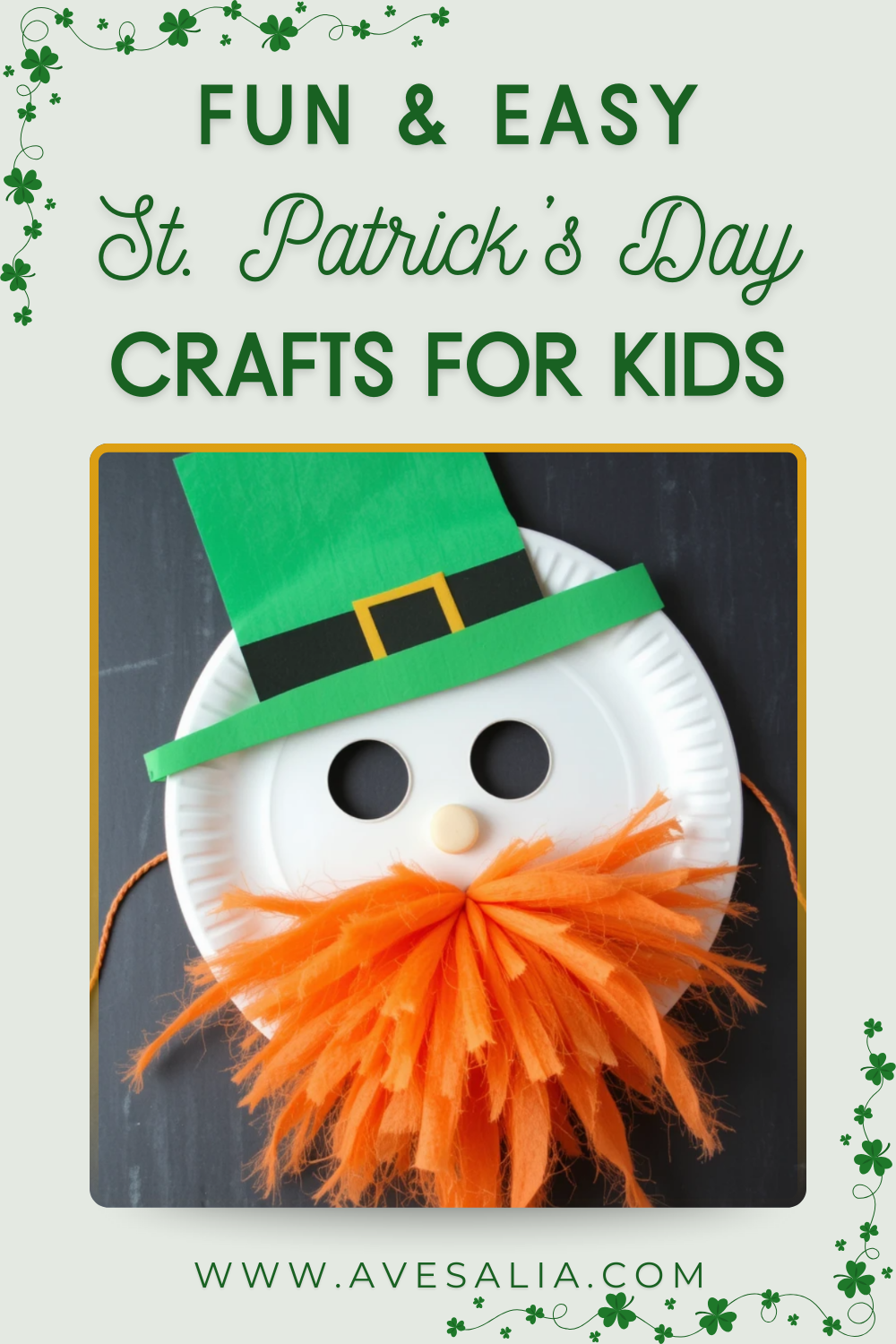 22 Fun and Easy St. Patrick’s Day Crafts for Kids to Make at Home or School