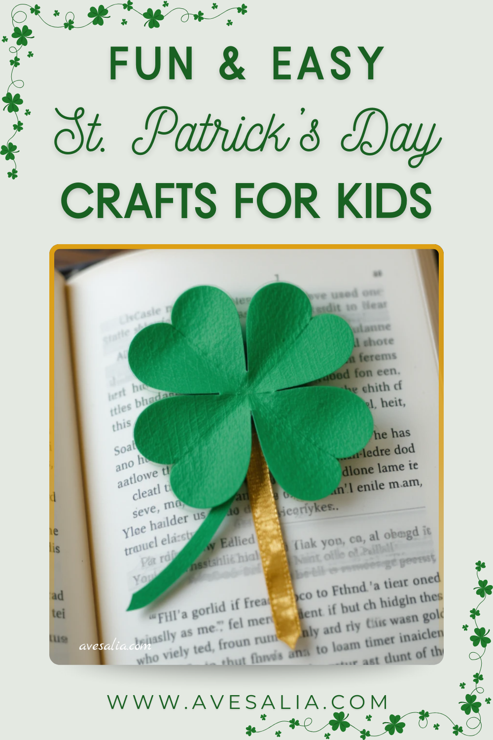 22 Fun and Easy St. Patrick’s Day Crafts for Kids to Make at Home or School