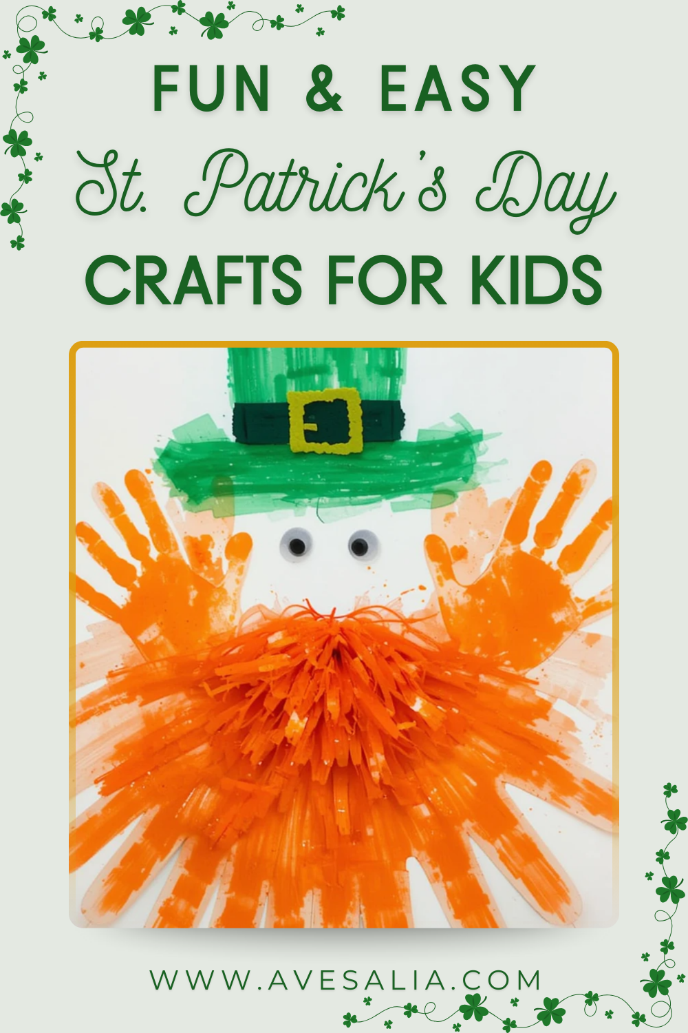 22 Fun and Easy St. Patrick’s Day Crafts for Kids to Make at Home or School