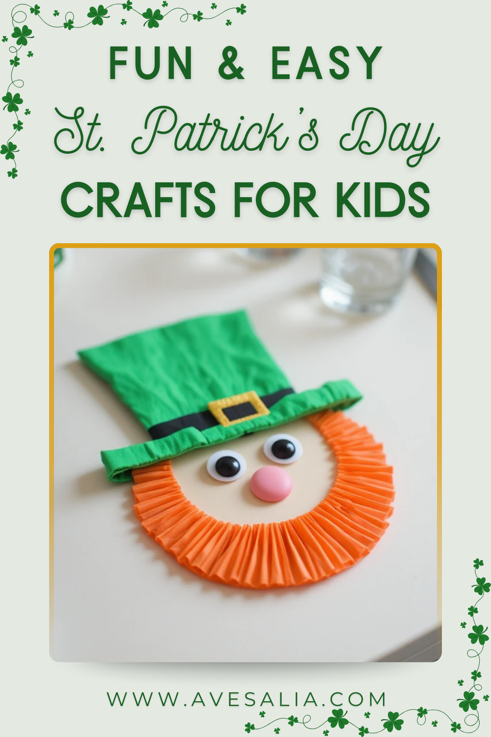 22 Fun and Easy St. Patrick’s Day Crafts for Kids to Make at Home or School