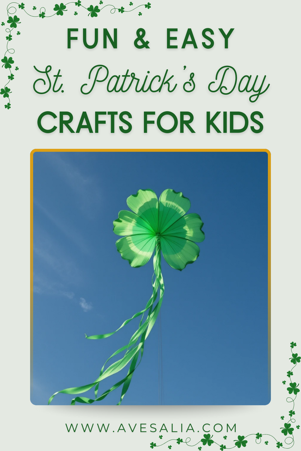 22 Fun and Easy St. Patrick’s Day Crafts for Kids to Make at Home or School