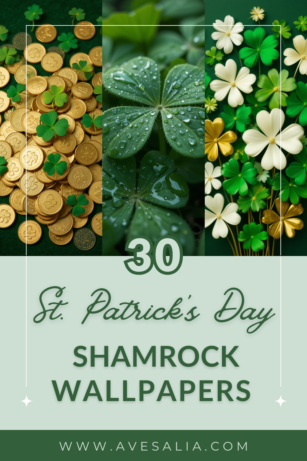 30 Shamrock-Themed Aesthetic Wallpapers to Celebrate St. Patrick’s Day