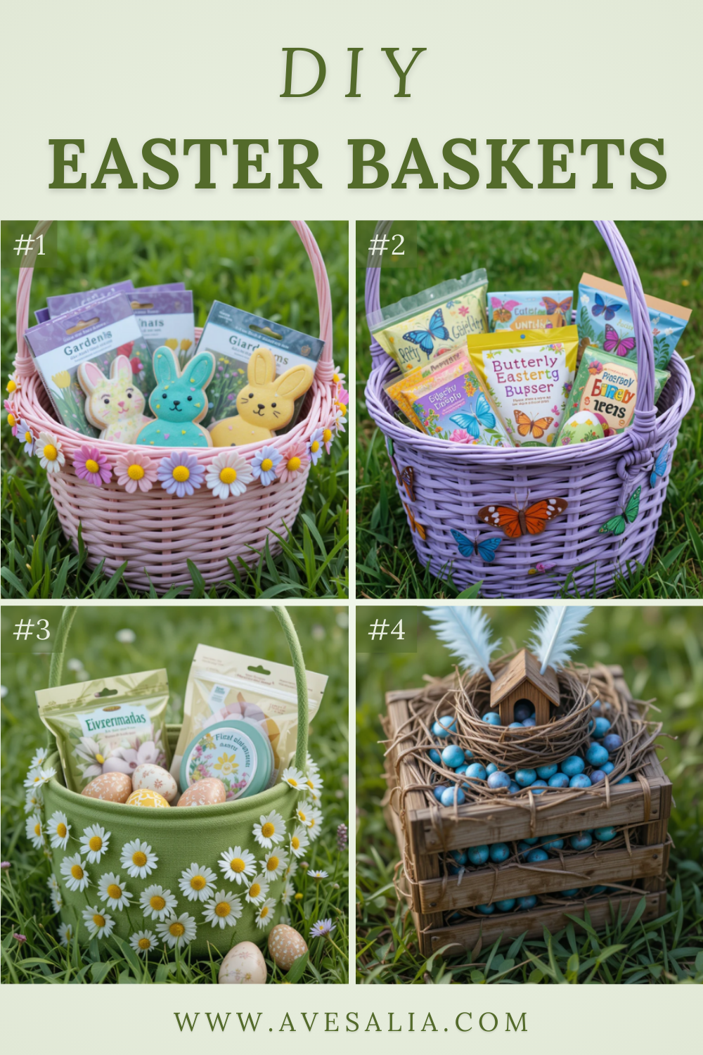 20 Creative DIY Easter Basket Ideas for Kids, Teens & Adults
