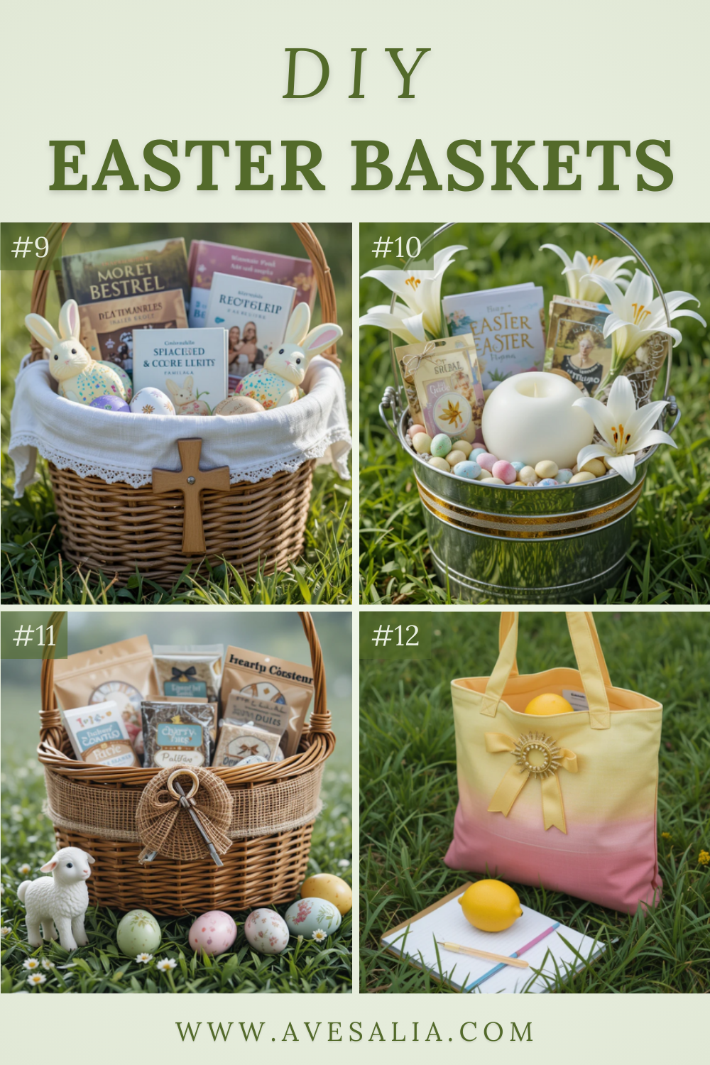 20 Creative DIY Easter Basket Ideas for Kids, Teens & Adults