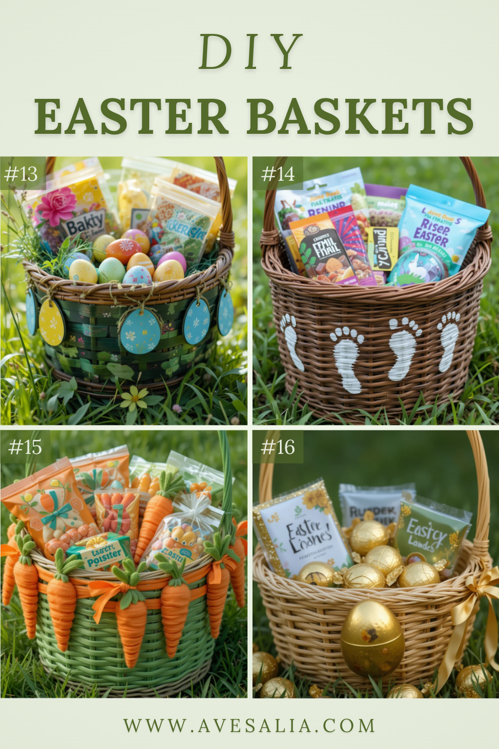 20 Creative DIY Easter Basket Ideas for Kids, Teens & Adults