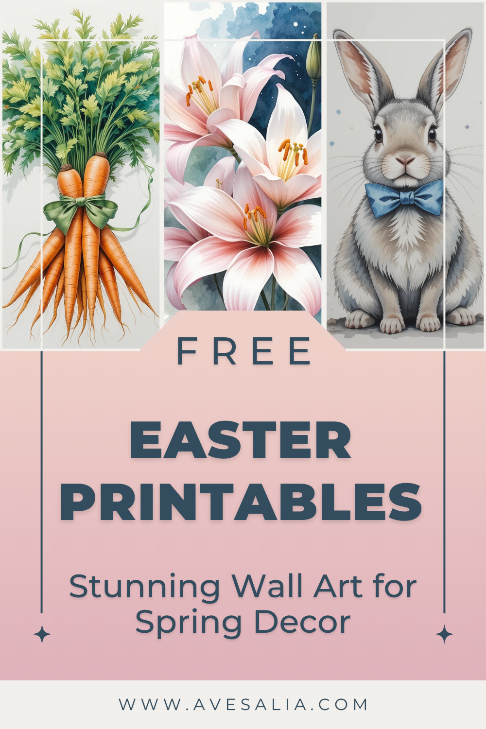22 Free Easter Printables: Stunning Wall Art for Spring Decor
