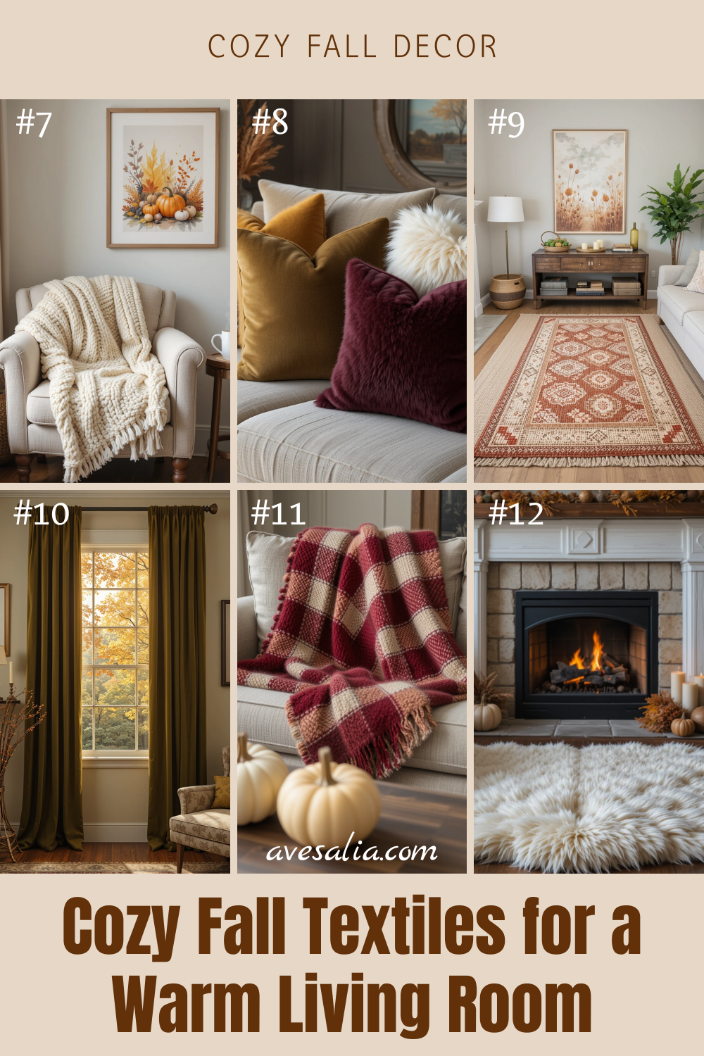 Create a Cozy Autumn Living Room with These Easy Fall Decor Tips