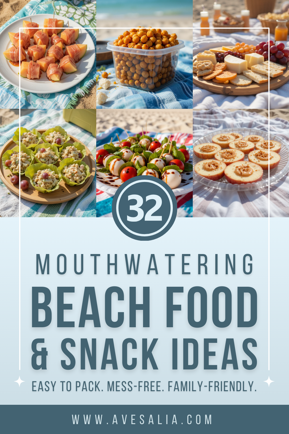 32 Mouthwatering Beach Food and Snack Ideas for a Perfect Seaside Day (Easy, Kid-Friendly & Mess-Free)