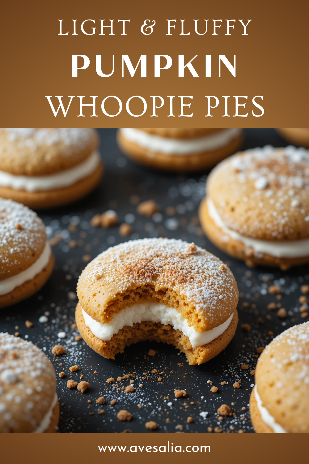 Easy Fall Dessert: Soft Pumpkin Whoopie Pies with Cream Cheese Frosting
