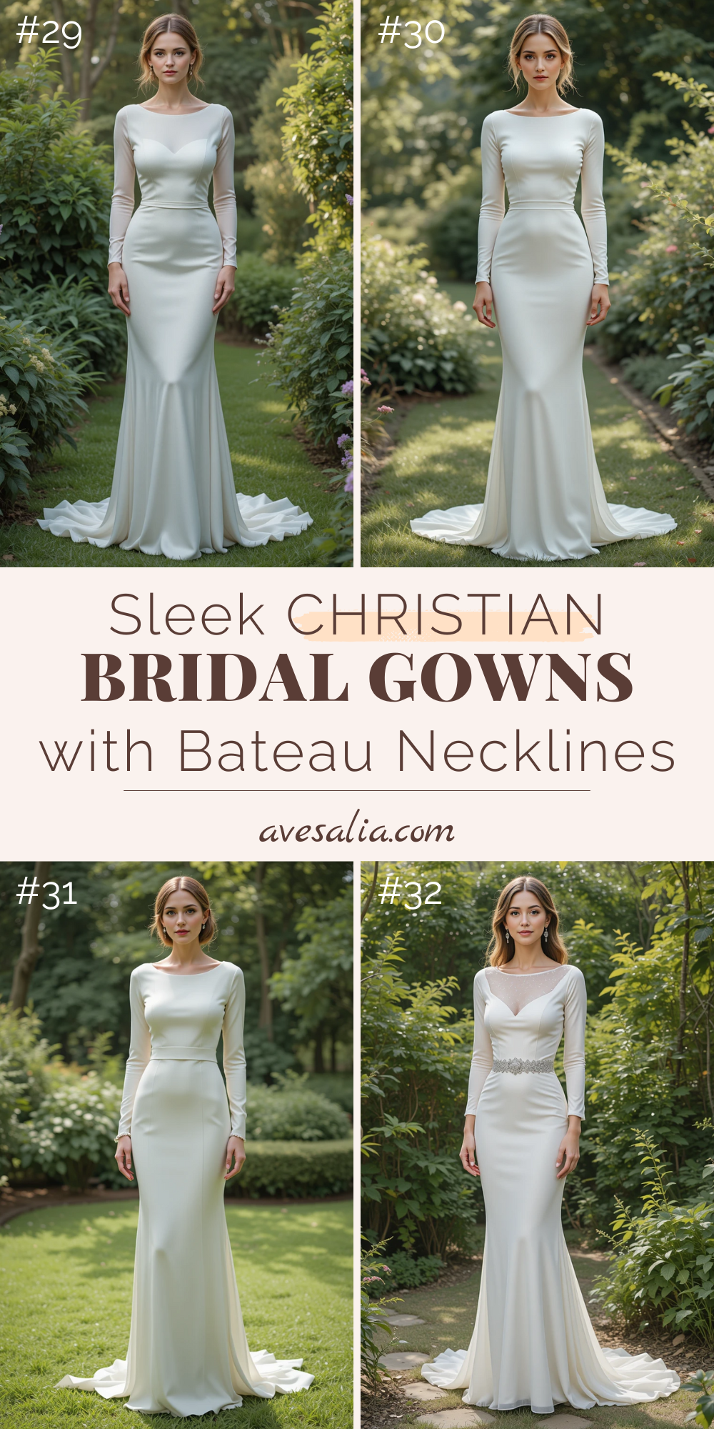 40 Graceful Christian Wedding Gowns That Celebrate Faith and Modesty