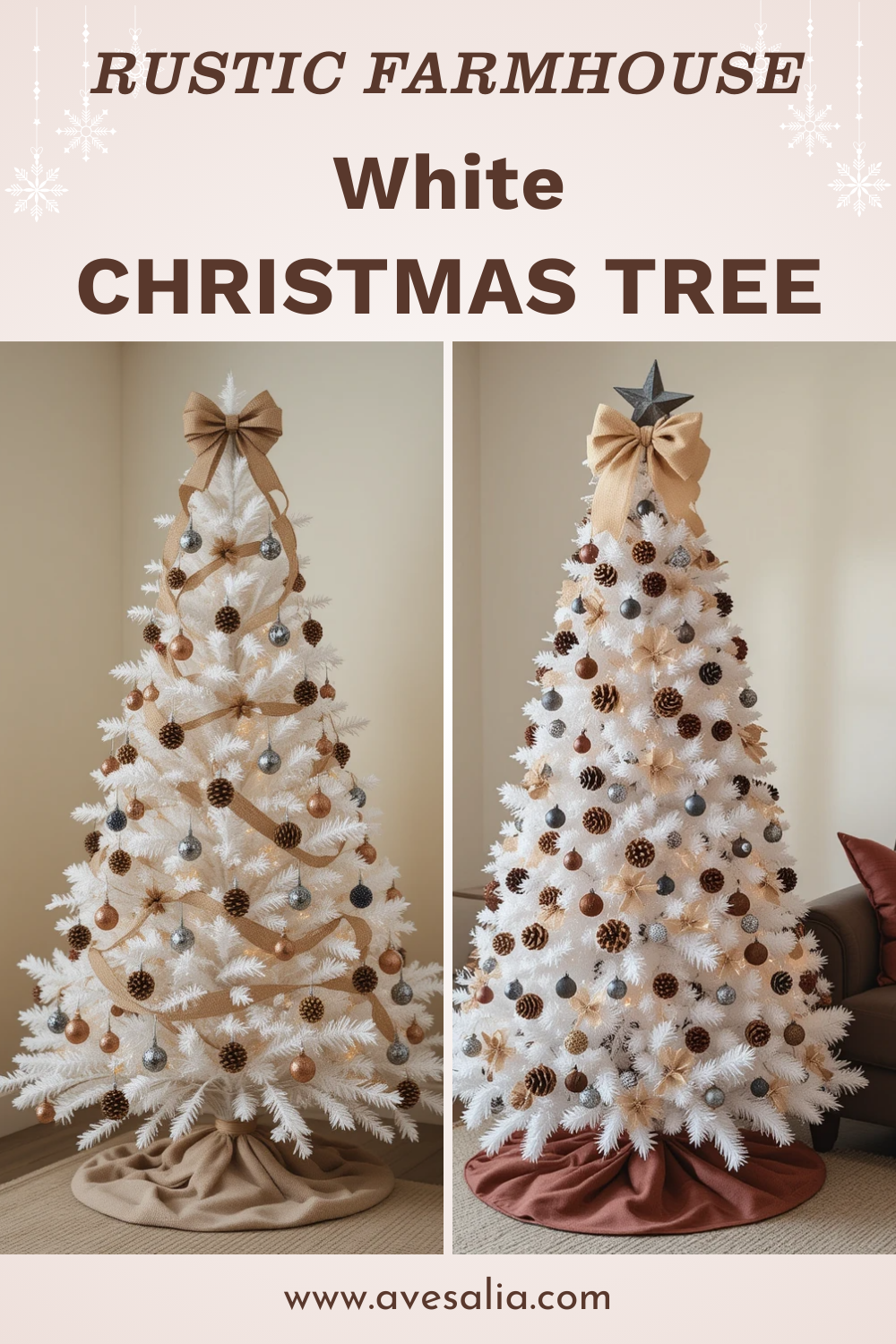 White Christmas Tree Decorating Ideas: Elegance in Winter Wonderland