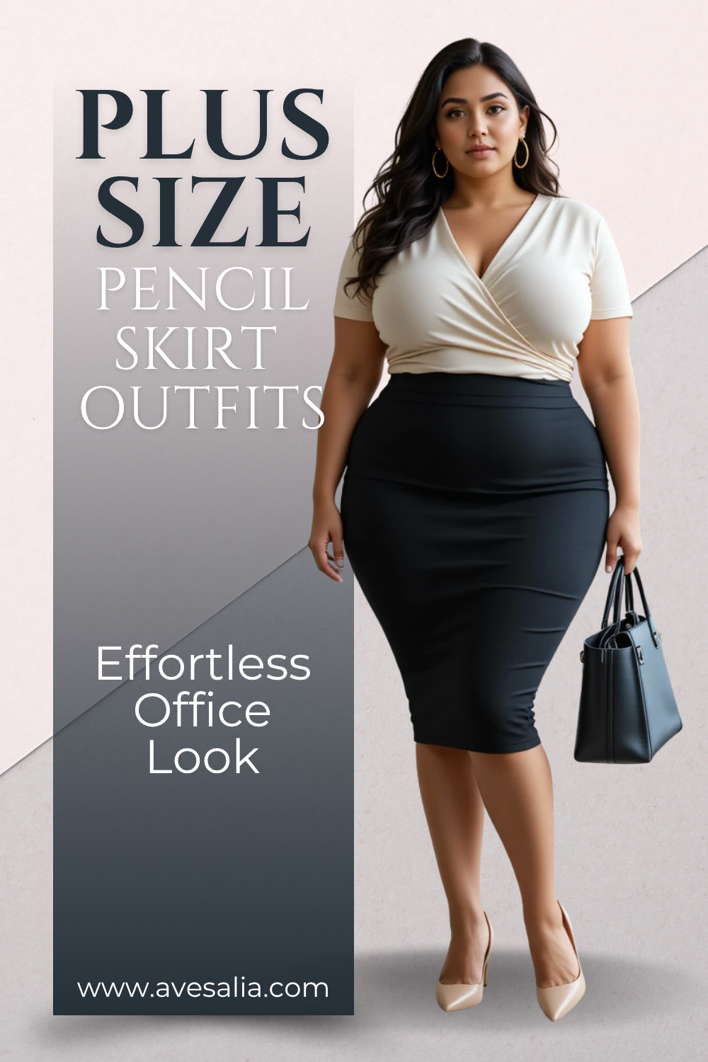 Plus Size Pencil Skirt Outfits: 20 Curvy Looks for Work, Weddings & Date Nights