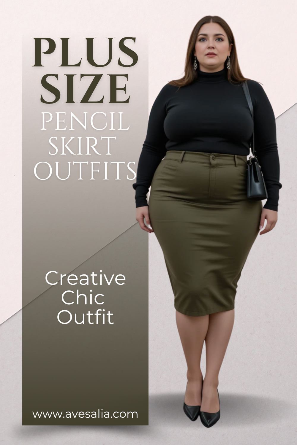 Plus Size Pencil Skirt Outfits: 20 Curvy Looks for Work, Weddings & Date Nights