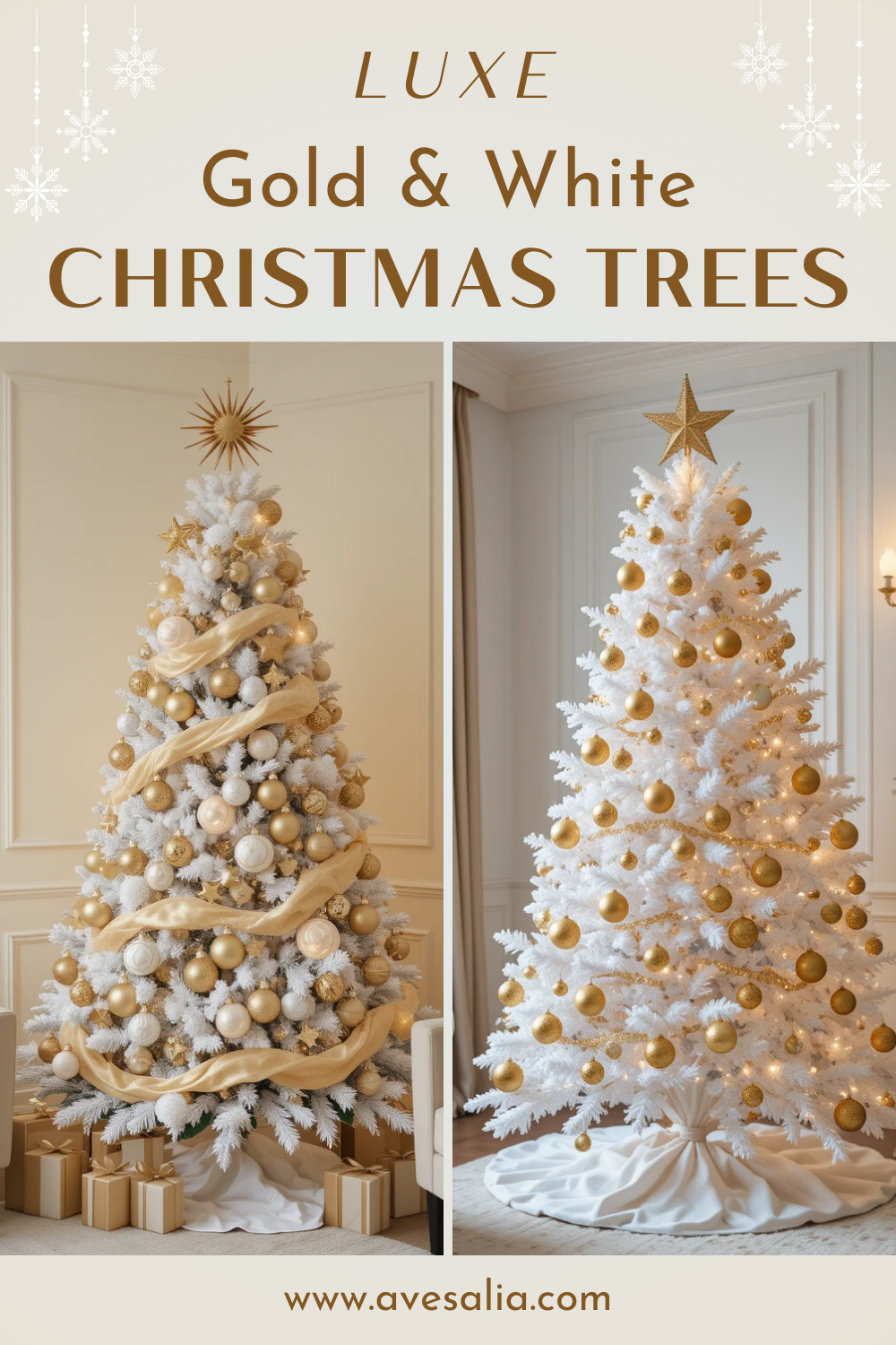 White Christmas Tree Decorating Ideas: Elegance in Winter Wonderland
