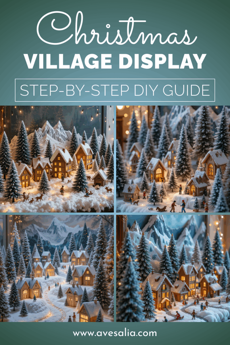 Christmas Village Display Ideas DIY: Create a Winter Wonderland at Home ...
