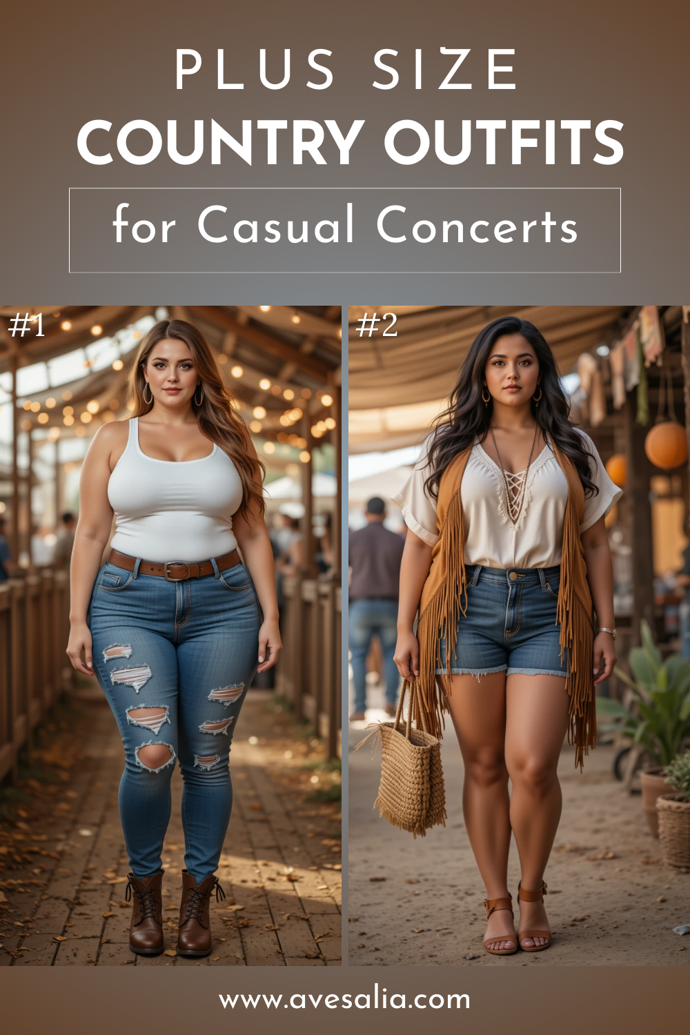 What to Wear to a Country Concert: 20 Stylish Plus Size Outfit Ideas