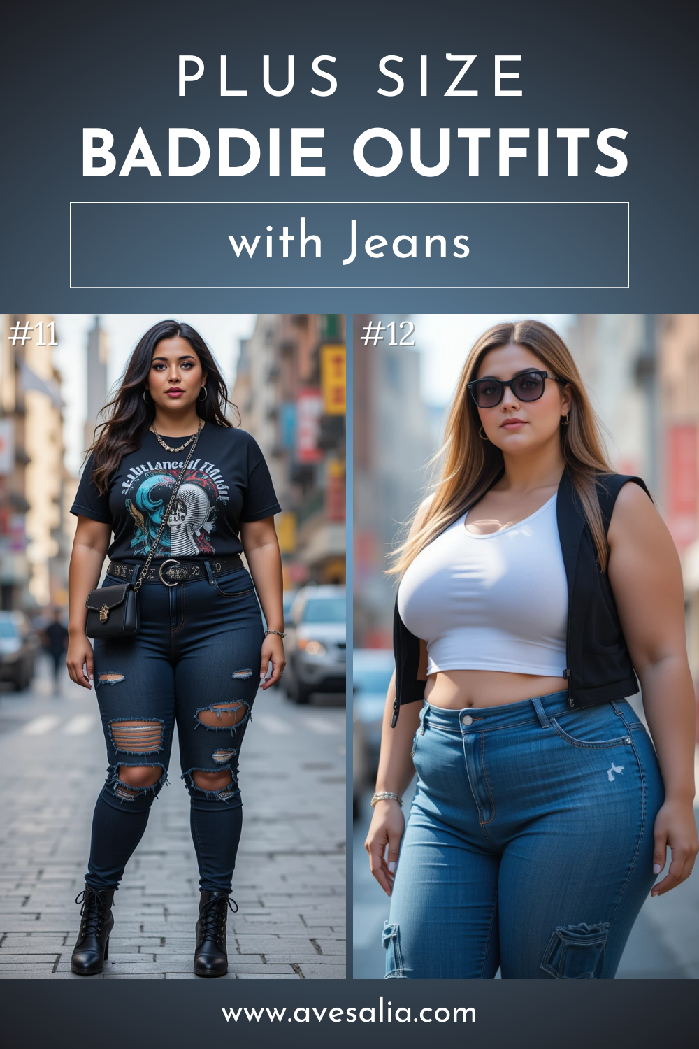 How to Style Plus Size Baddie Outfits with Jeans for Maximum Impact
