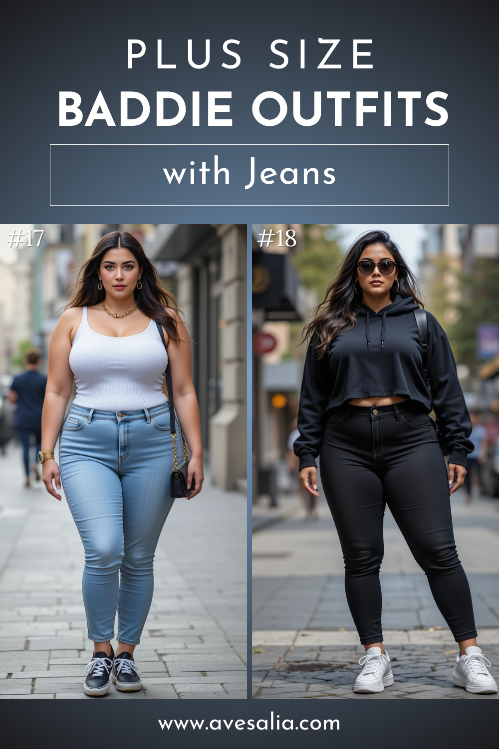 How to Style Plus Size Baddie Outfits with Jeans for Maximum Impact
