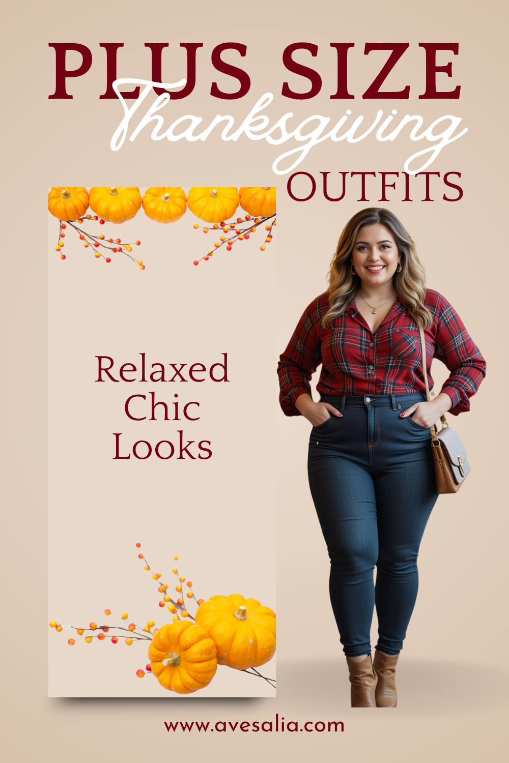 20 Cozy Plus Size Thanksgiving Outfits: Stylish Ideas to Feel Festive and Flattering