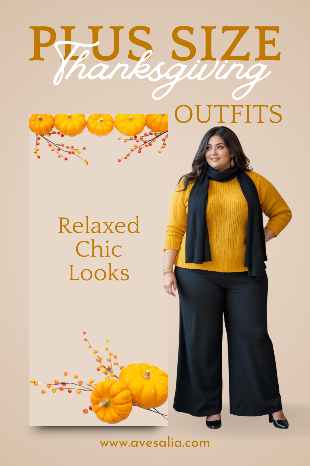 20 Cozy Plus Size Thanksgiving Outfits: Stylish Ideas to Feel Festive and Flattering