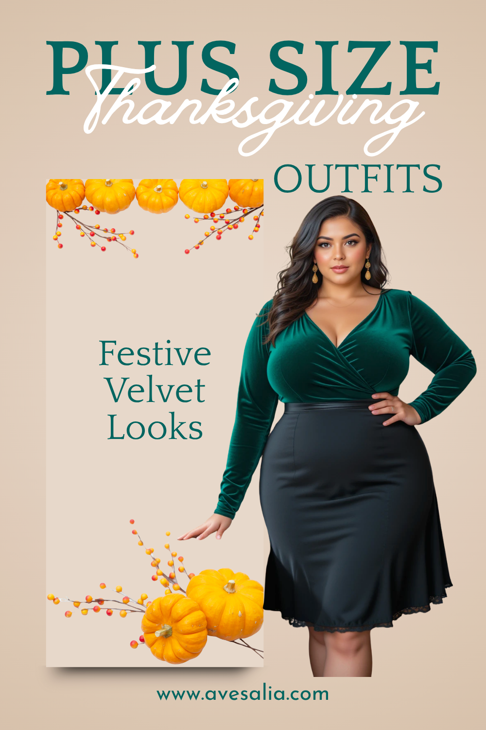 20 Cozy Plus Size Thanksgiving Outfits: Stylish Ideas to Feel Festive and Flattering