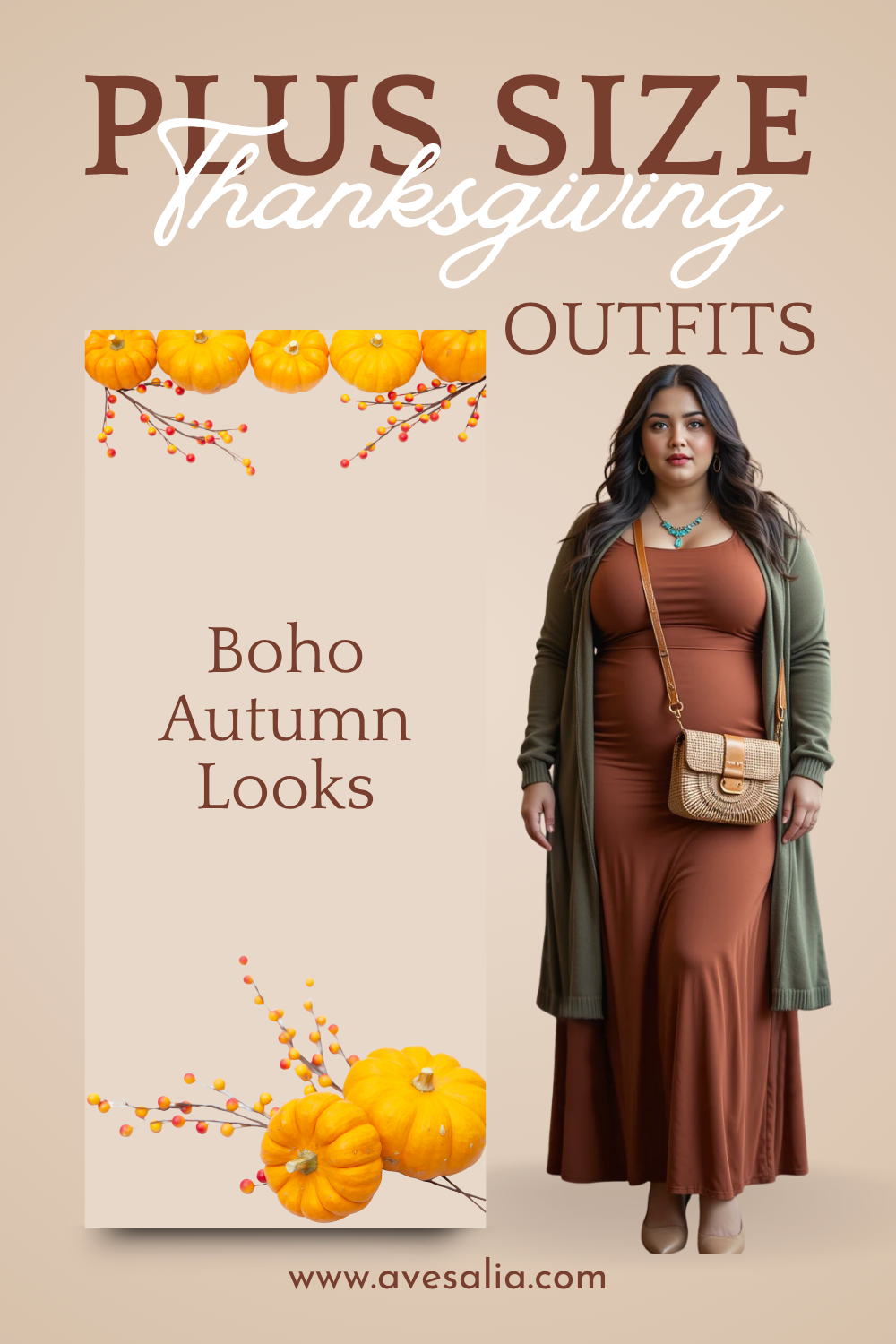 20 Cozy Plus Size Thanksgiving Outfits: Stylish Ideas to Feel Festive and Flattering