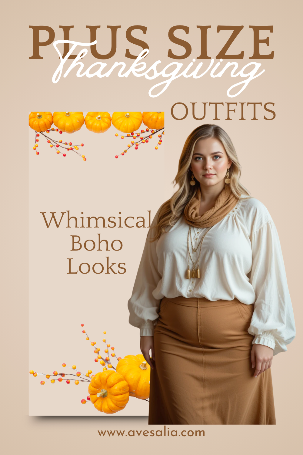 20 Cozy Plus Size Thanksgiving Outfits: Stylish Ideas to Feel Festive and Flattering