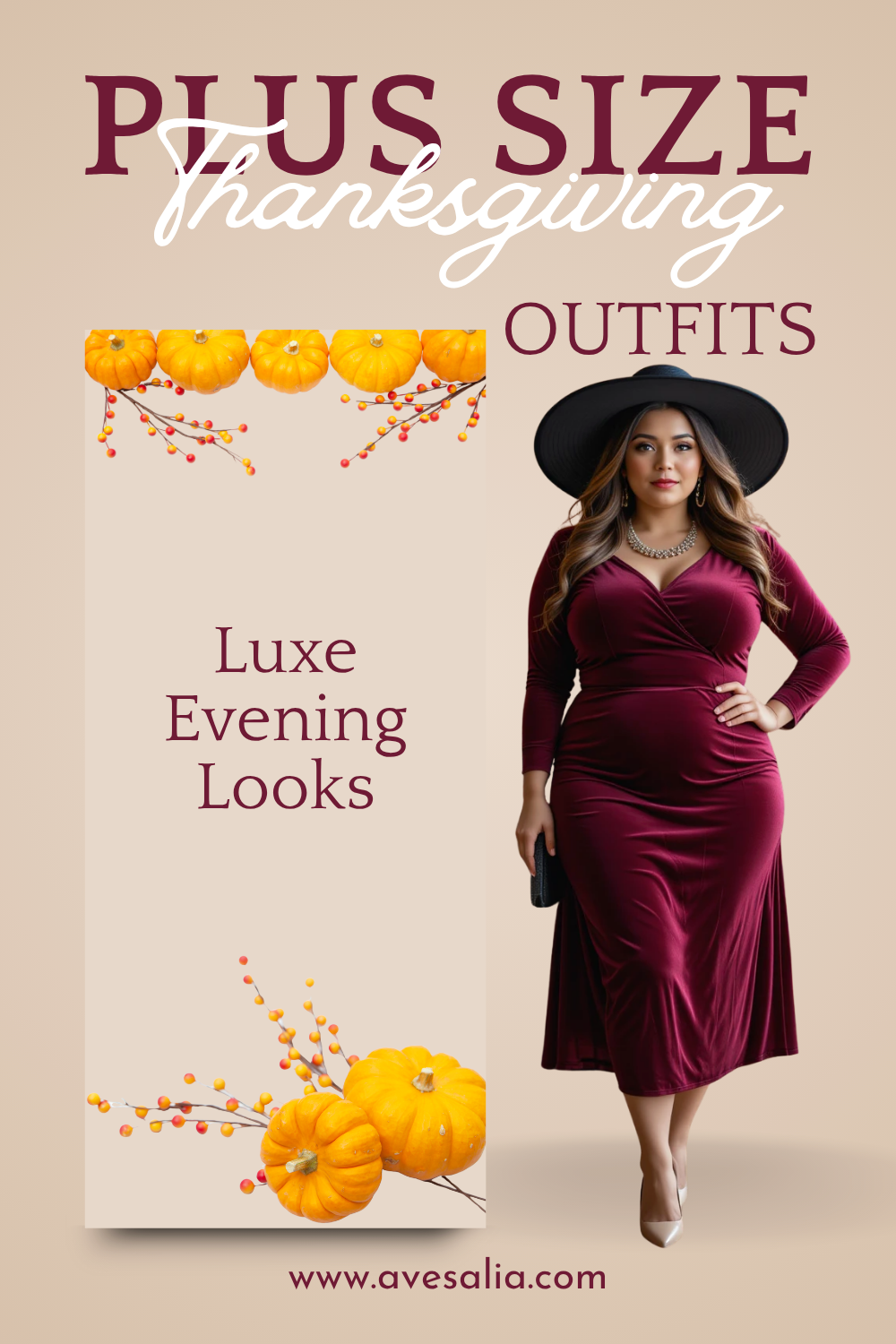 20 Cozy Plus Size Thanksgiving Outfits: Stylish Ideas to Feel Festive and Flattering
