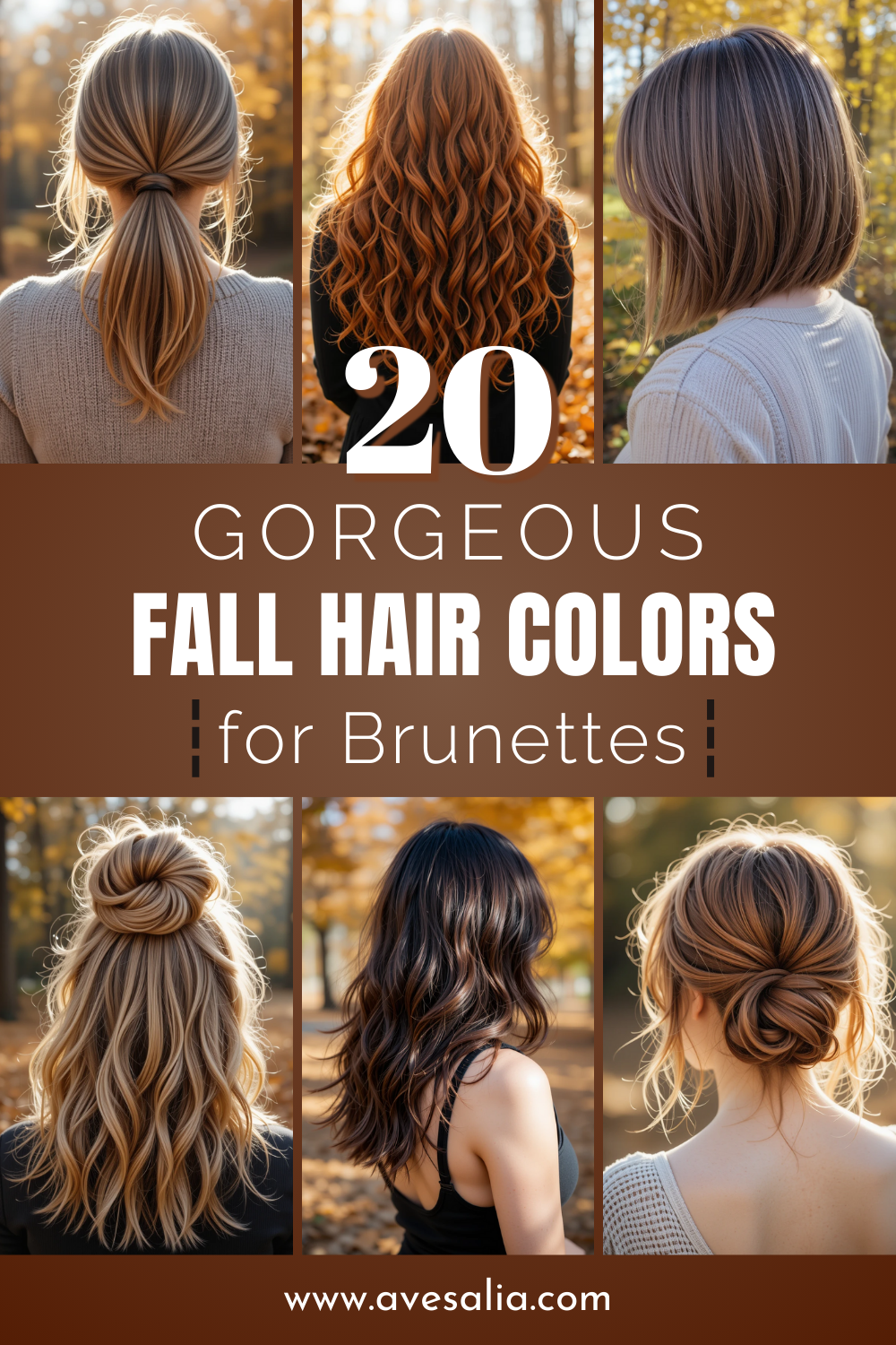 20 Fall Hair Color Ideas for Brunettes: The Best Autumn-Inspired Shades for Every Style
