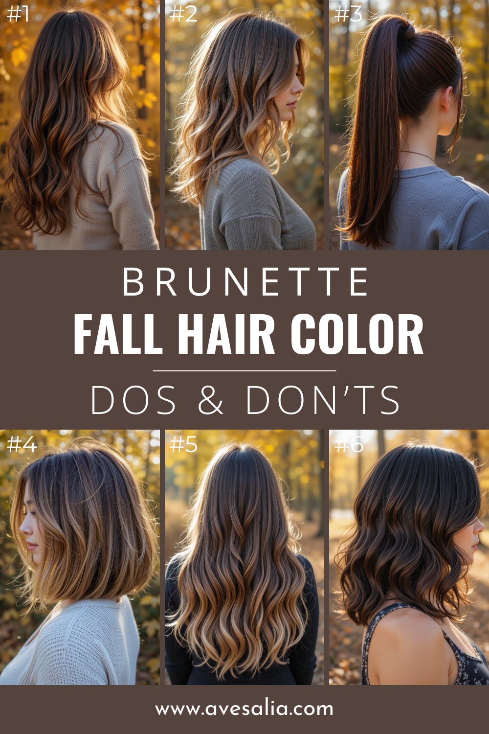 20 Fall Hair Color Ideas for Brunettes: The Best Autumn-Inspired Shades for Every Style