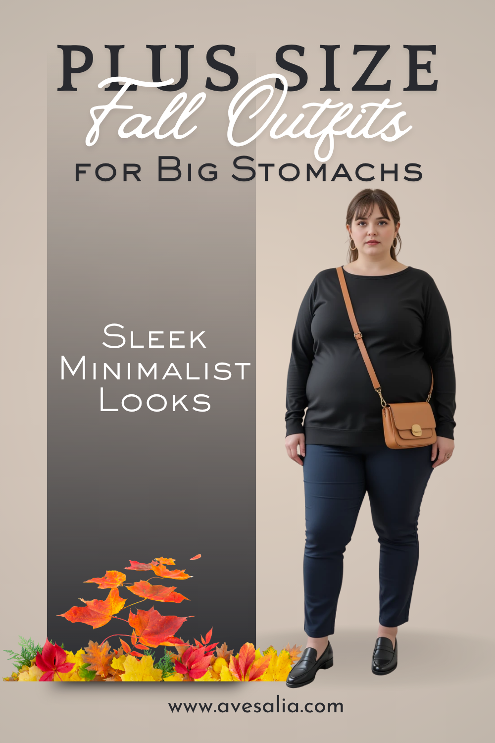 Chic & Comfortable: Plus Size Fall Outfit Ideas for Big Stomachs That Really Work