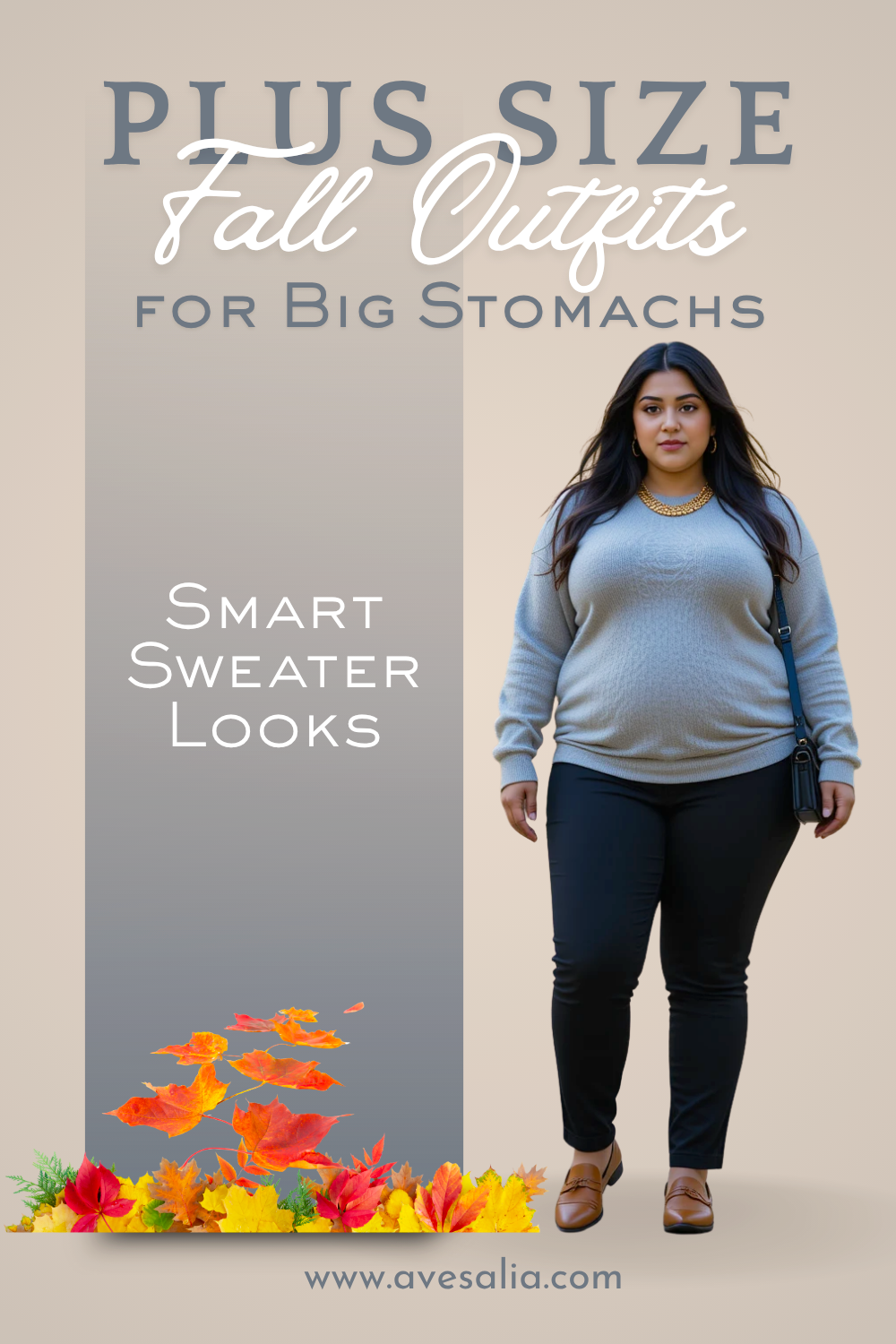 Chic & Comfortable: Plus Size Fall Outfit Ideas for Big Stomachs That Really Work