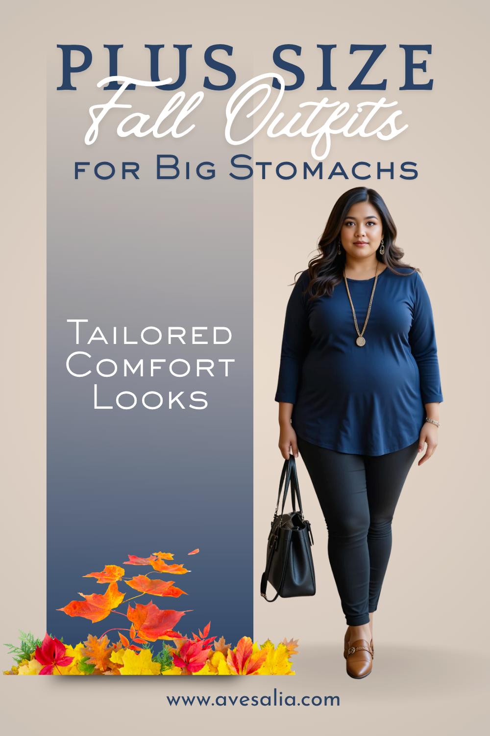 Chic & Comfortable: Plus Size Fall Outfit Ideas for Big Stomachs That Really Work