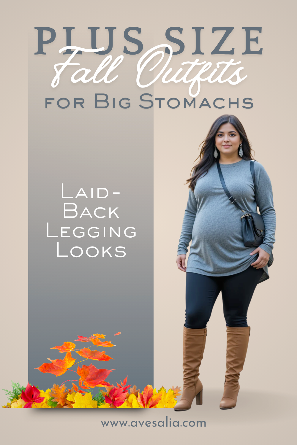 Chic & Comfortable: Plus Size Fall Outfit Ideas for Big Stomachs That Really Work