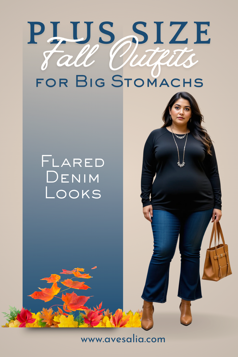 Chic & Comfortable: Plus Size Fall Outfit Ideas for Big Stomachs That Really Work