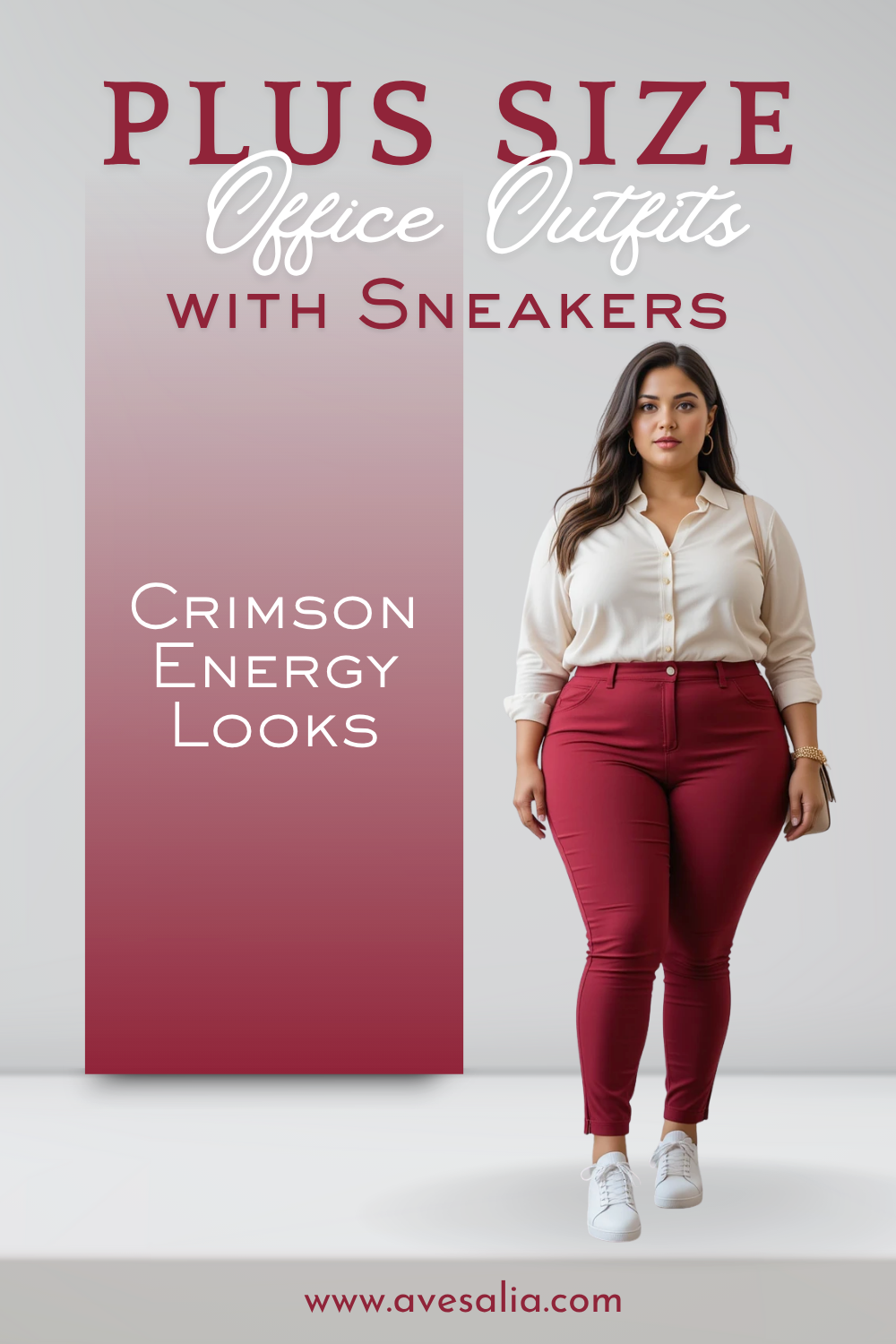 Office-Ready Plus-Size Outfits with Sneakers That Redefine Workwear Chic