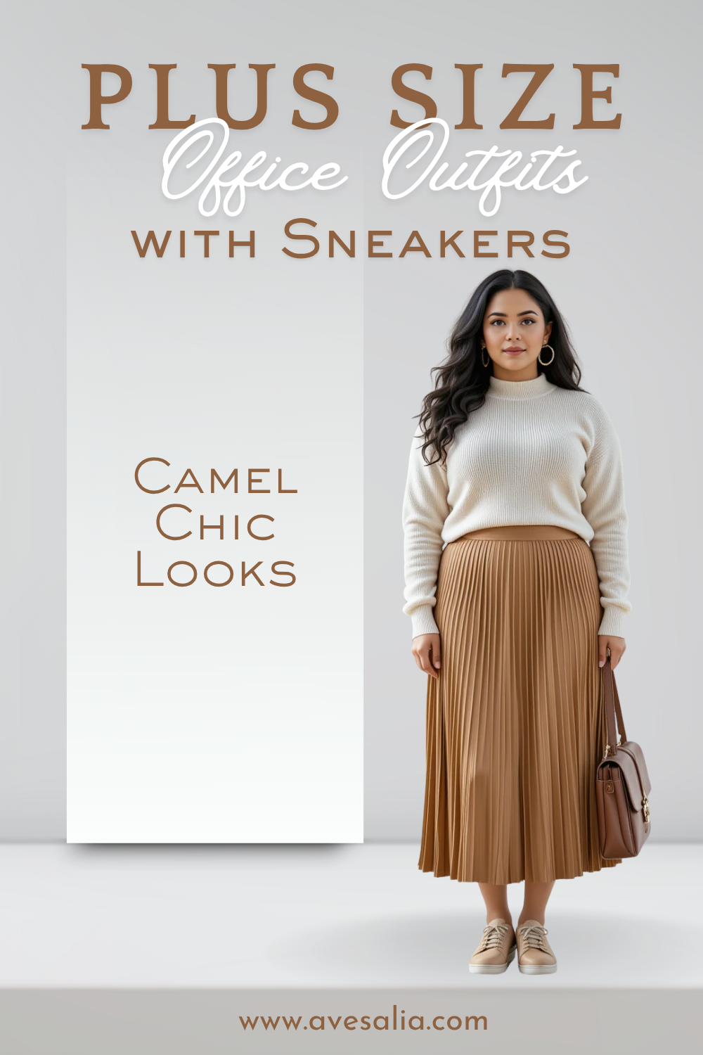 Office-Ready Plus-Size Outfits with Sneakers That Redefine Workwear Chic